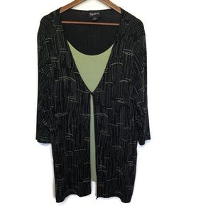 Maggie Barnes 2X women’s 3/4 sleeve top